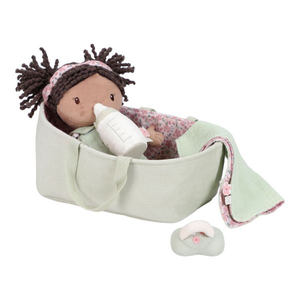Set couffin et poupon bébé Evi