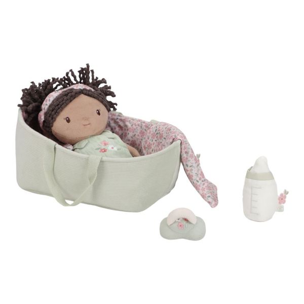 Set couffin et poupon bébé Evi