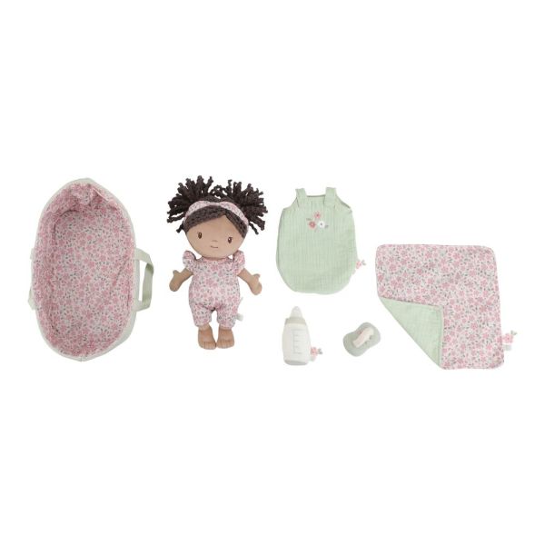 Set couffin et poupon bébé Evi
