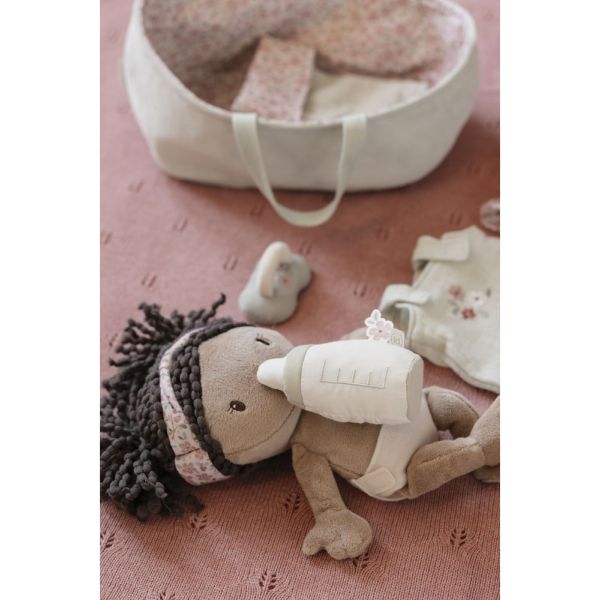 Set couffin et poupon bébé Evi