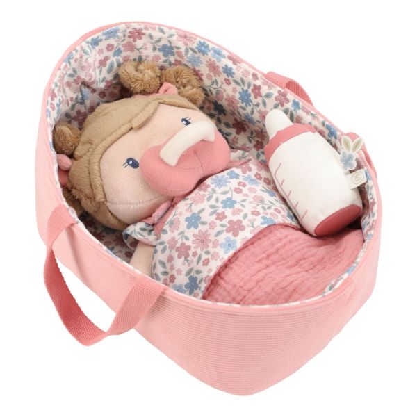 Set couffin et poupon bébé Rosa