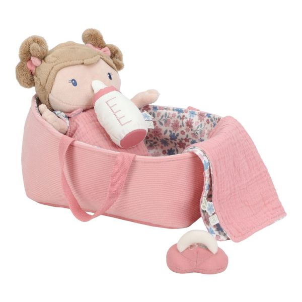Set couffin et poupon bébé Rosa