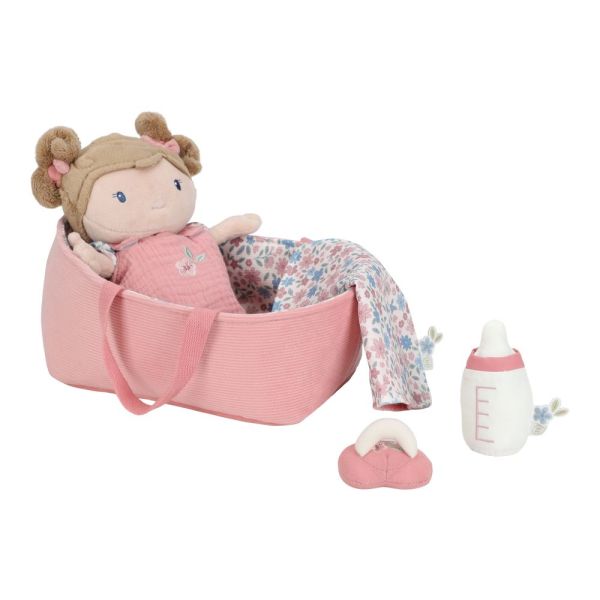 Set couffin et poupon bébé Rosa