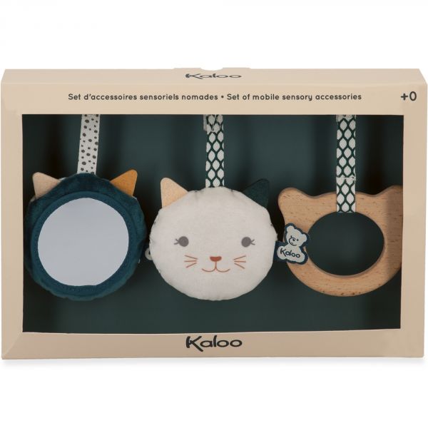 Lot de 3 jouets sensoriels à accrocher