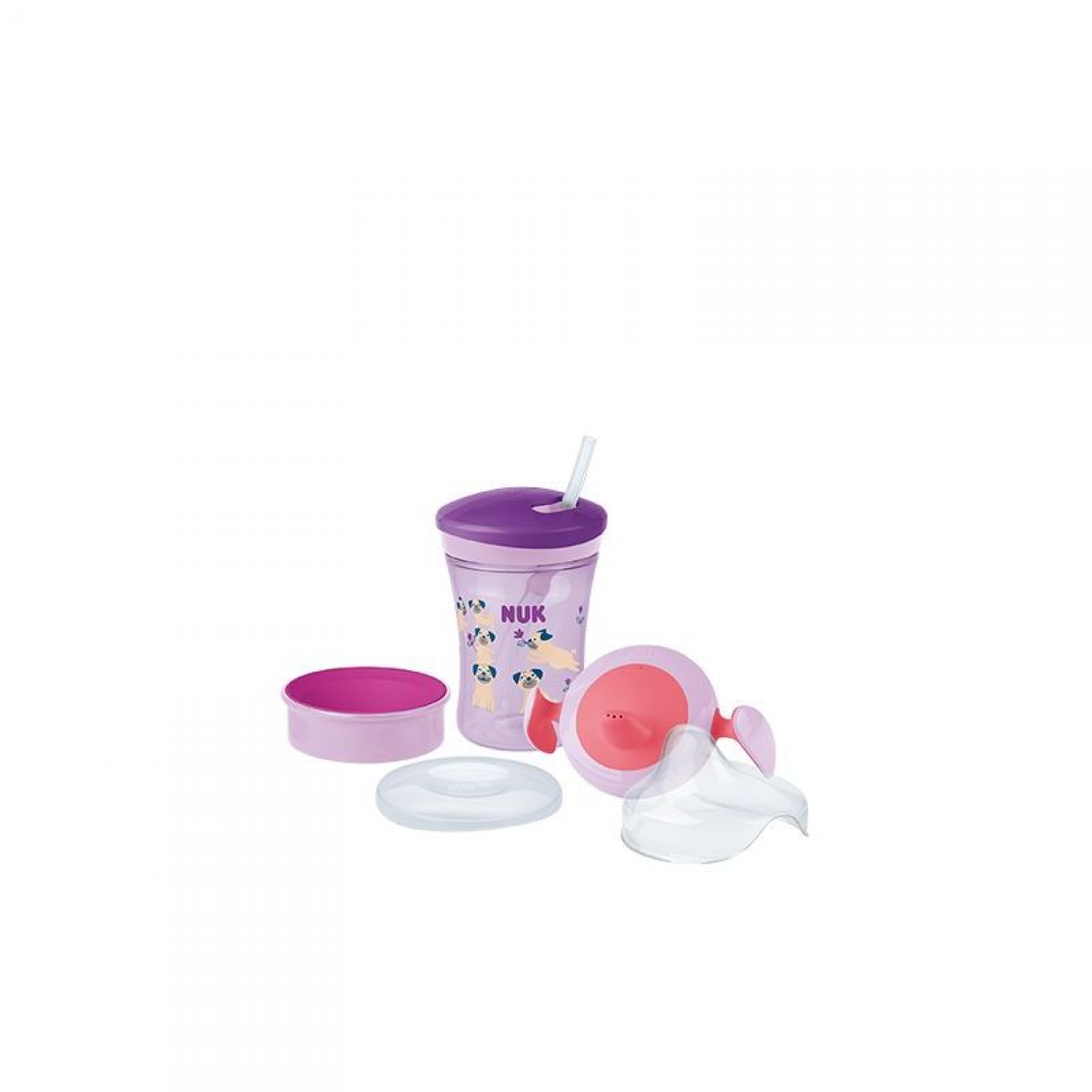 Nuk Tasse Action Cup 230ml 6m Fille Made In Bebe Nuk Tasse Action Cup 230ml 6m Fille Made In Bebe