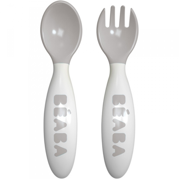 Beaba Set De 2 Couverts Bebe Ergo 2eme Age Light Mist Made In Bebe Beaba Set De 2 Couverts Bebe Ergo 2eme Age Light Mist Made In Bebe