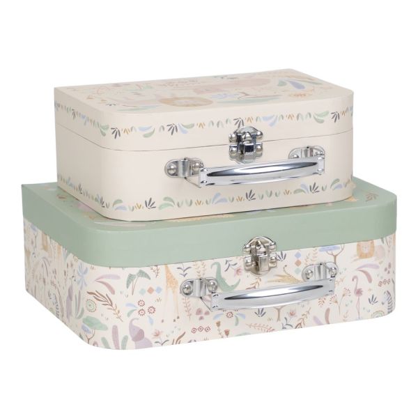 Set de 2 valisettes - Safari Friends