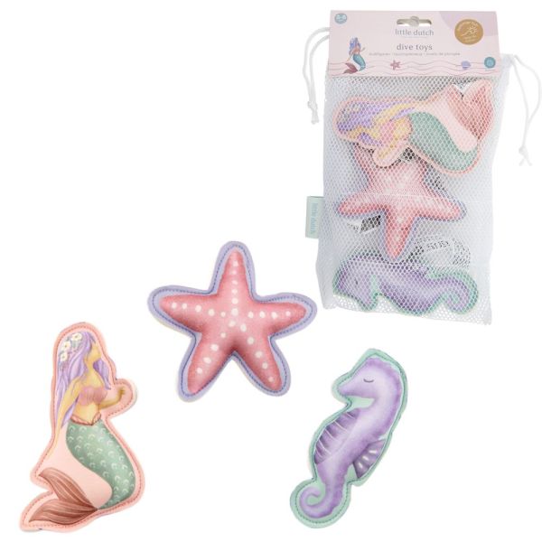 Set de 3 figurines de plage - Dreamy Mermaid