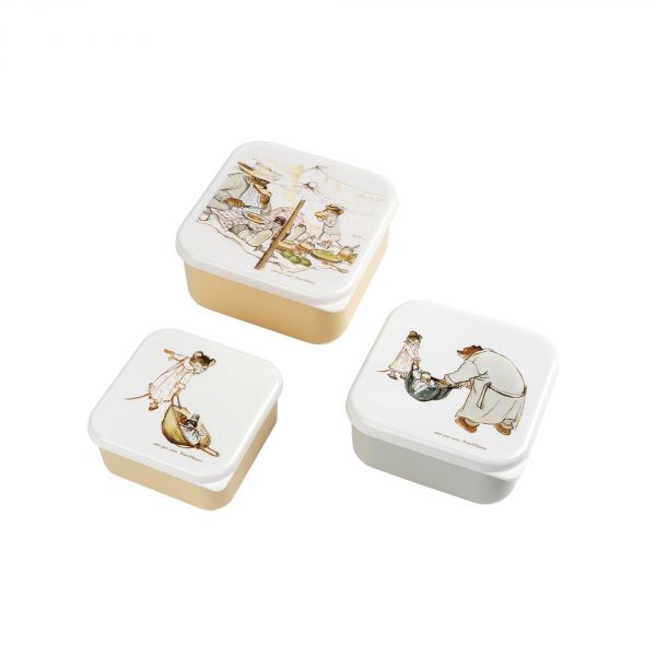 Set de 3 lunch box Ernest et Célestine