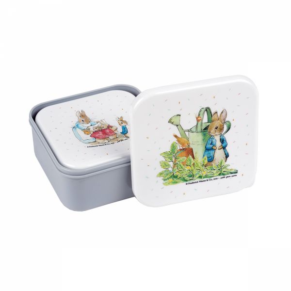 Set de 3 lunch box Pierre Lapin