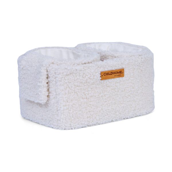 Lot de 3 paniers de rangement à suspendre Teddy Off White