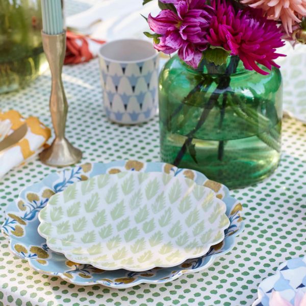 Lot de 6 petites assiettes réutilisables Molly Mahon