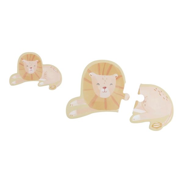 Set de 6 puzzles - Safari Friends
