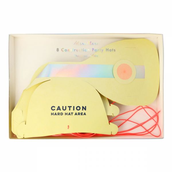 Lot de 8 chapeaux Casques de chantier