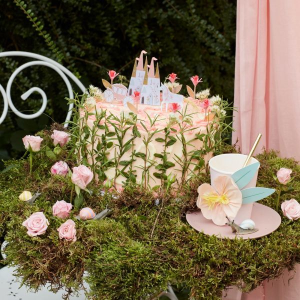 Lot de 8 gobelets Fleur Princesse