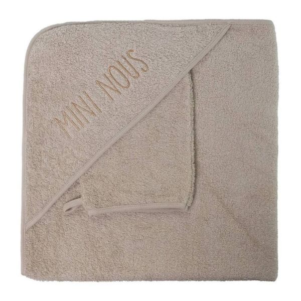 Set de bain bébé Mini Nous Sable