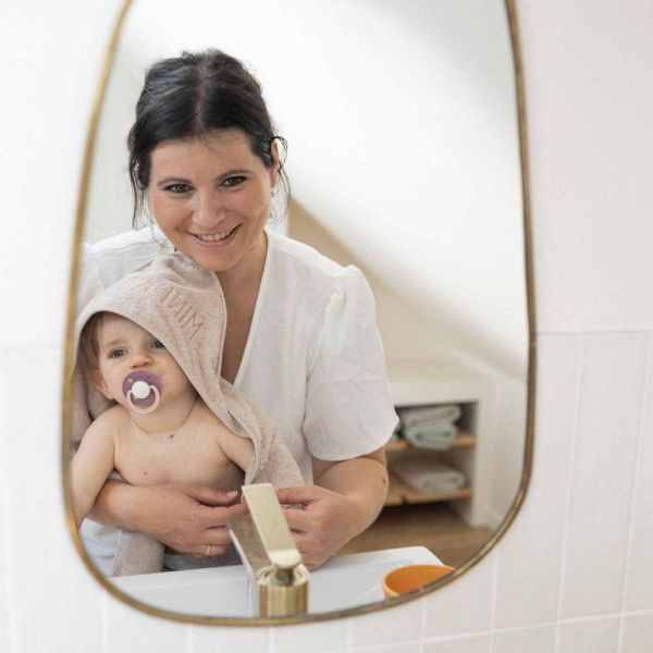 Set de bain bébé Mini Nous Sable