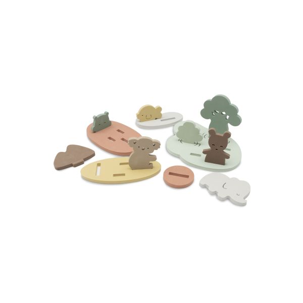 Set de jeux de bain mousse Kangaroots