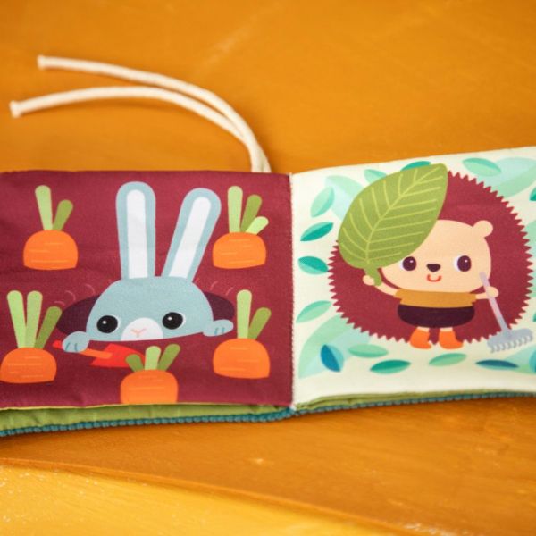 Set de 3 livres sensoriels pour bébé Jardin