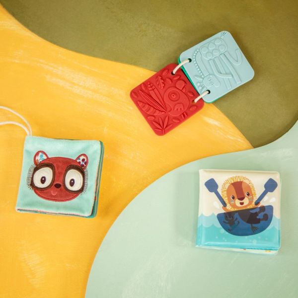 Set de 3 livres sensoriels pour bébé Jungle