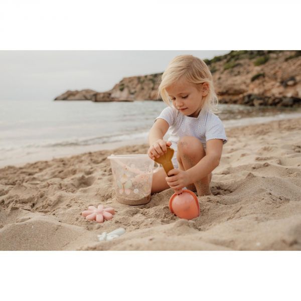 Set de 3 petits jouets de plage Flowers & butterflies