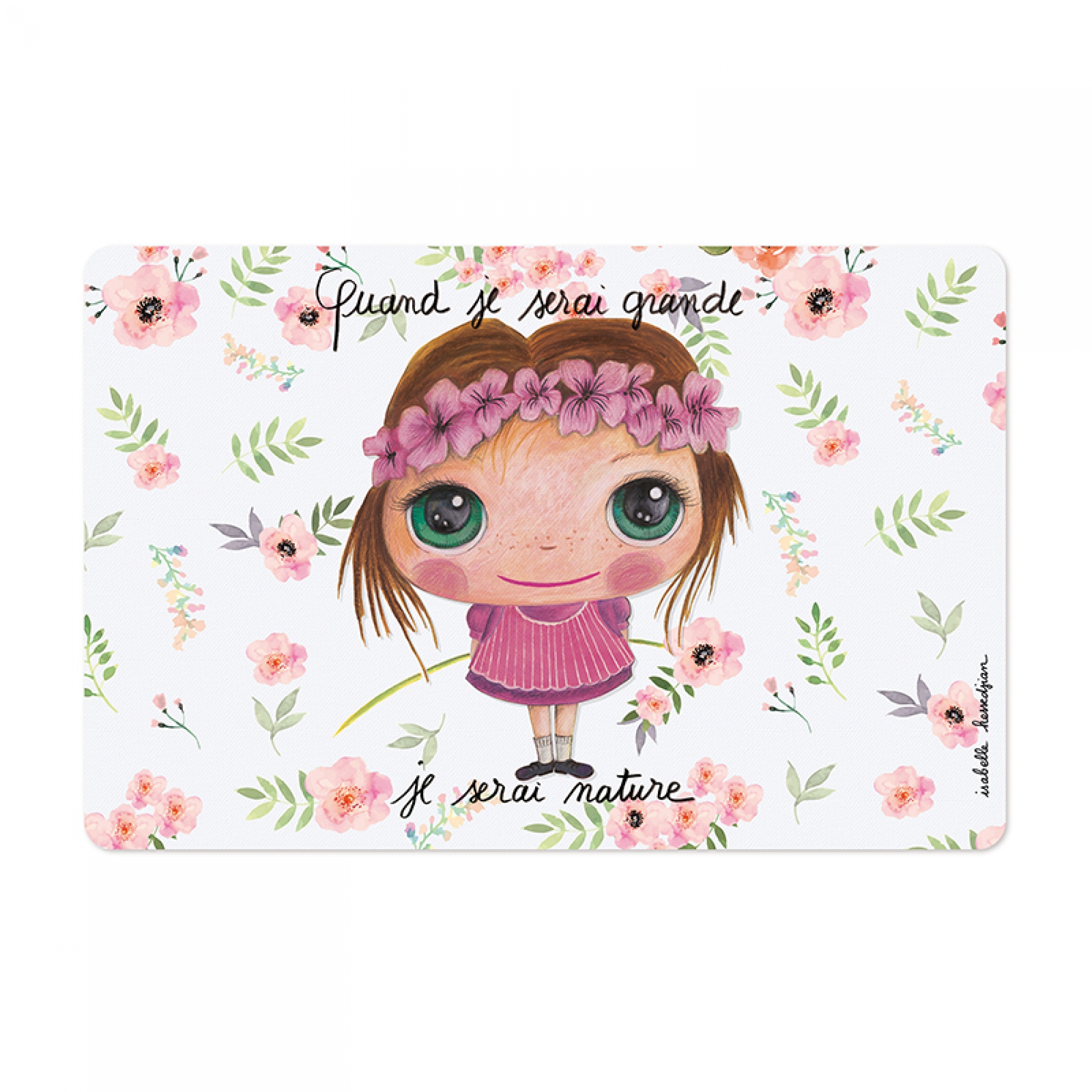 Isabelle Kessedjian Set De Table Nature Fille Made In Bebe