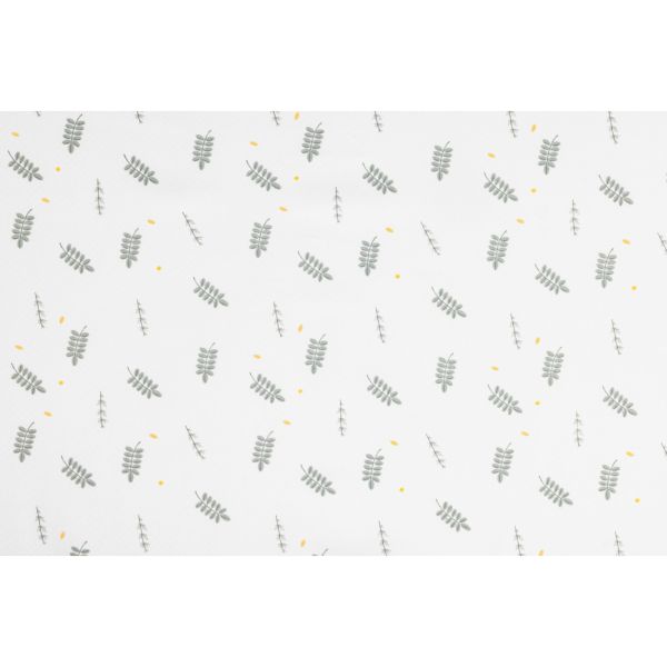 Lot de 2 draps housse Bamboo Next2me Greenery