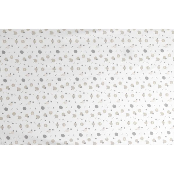 Lot de 2 draps housses Next2Me Confetti