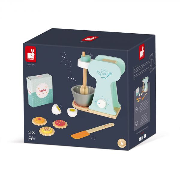 Jouet en bois set du petit patissier