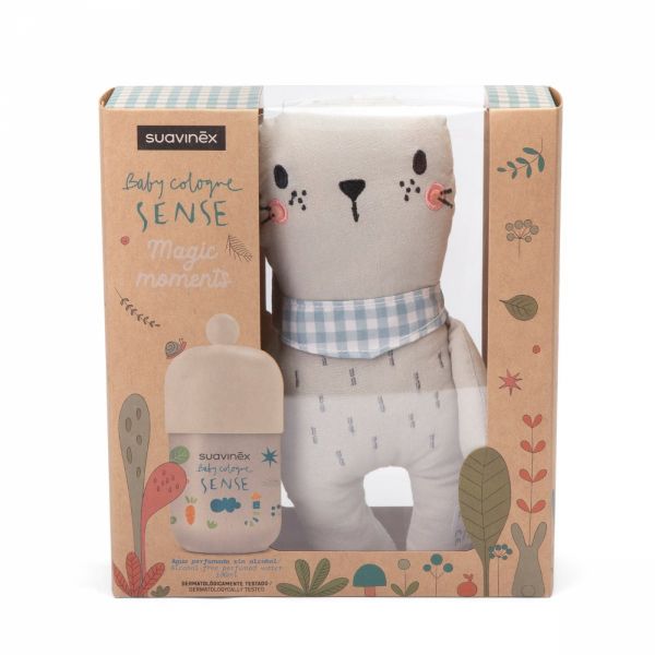 Coffret Cologne sense 100 ml avec peluche lapin