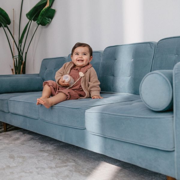 Coffret nouveau-né bébé Birdies avec biberons et sucette SX Pro Rose