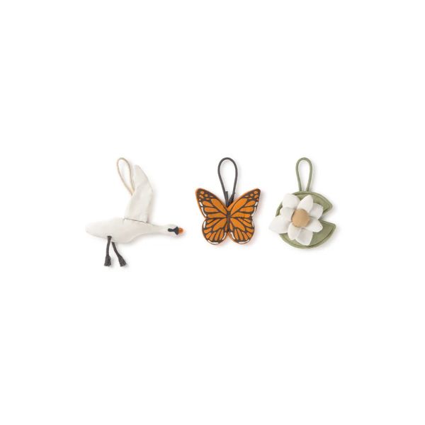 Lot de 3 jouets à suspendre Cygne