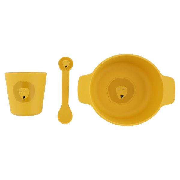 Set repas en silicone Mr. Lion
