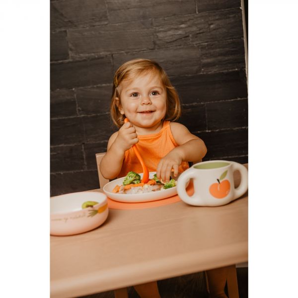 Coffret repas bébé Hygge Baby rose