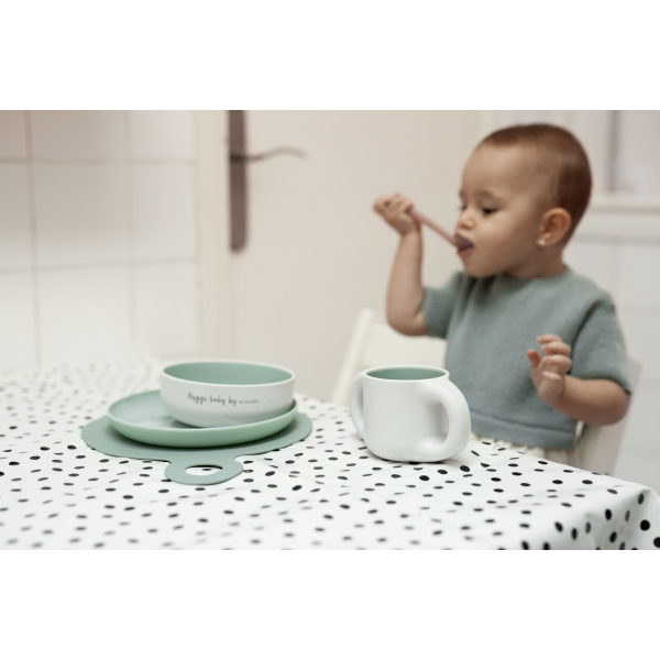 Coffret repas bébé Hygge Baby vert