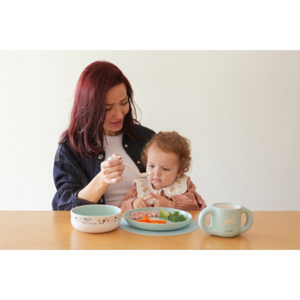 Coffret repas bébé Wonderland Vert