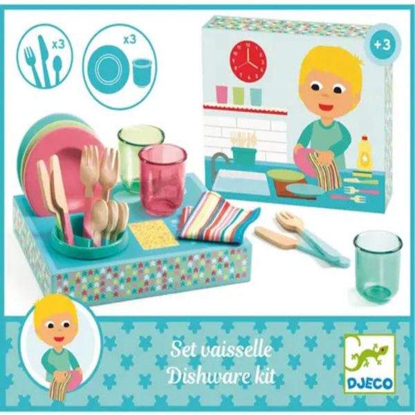Jeu d’imitation Set de vaisselle enfant collection Gourmandises