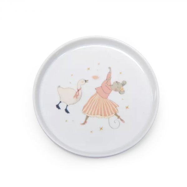 Set vaisselle 3 pièces en porcelaine La petite école de danse