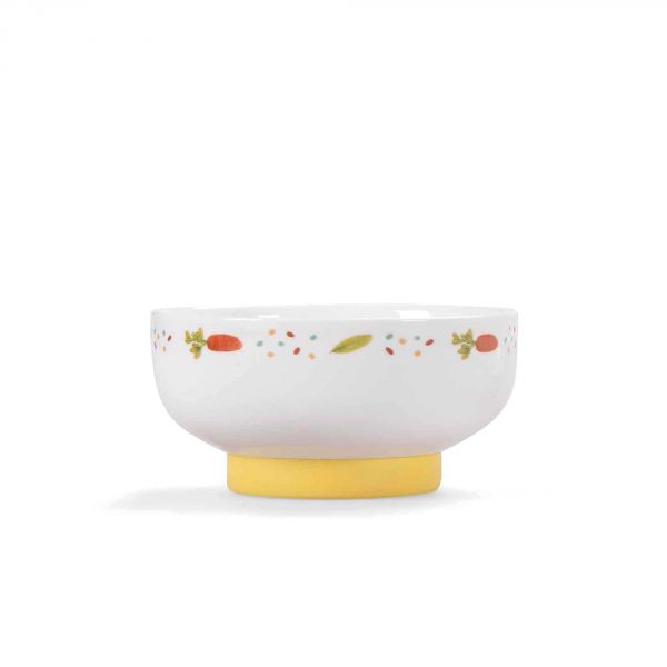 Set vaisselle 3 pièces en porcelaine Trois petits lapins