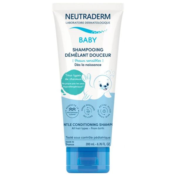 Shampoing démêlant douceur - Bébé et enfant 200 ml
