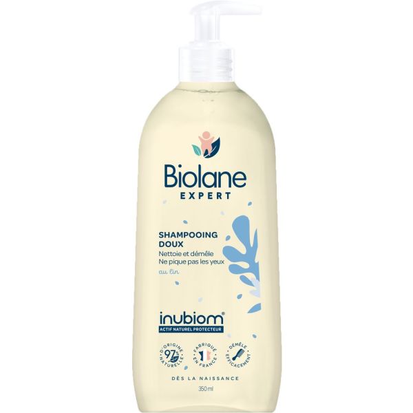 Shampoing doux bébé au lin 350ml
