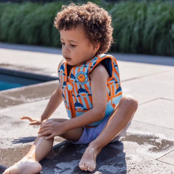Gilet de sauvetage enfant 2-3 ans - Requins