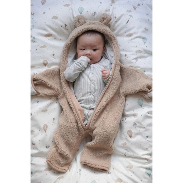 Combinaison en Polaire Sherpa Vincent - Latte/ Dreamland