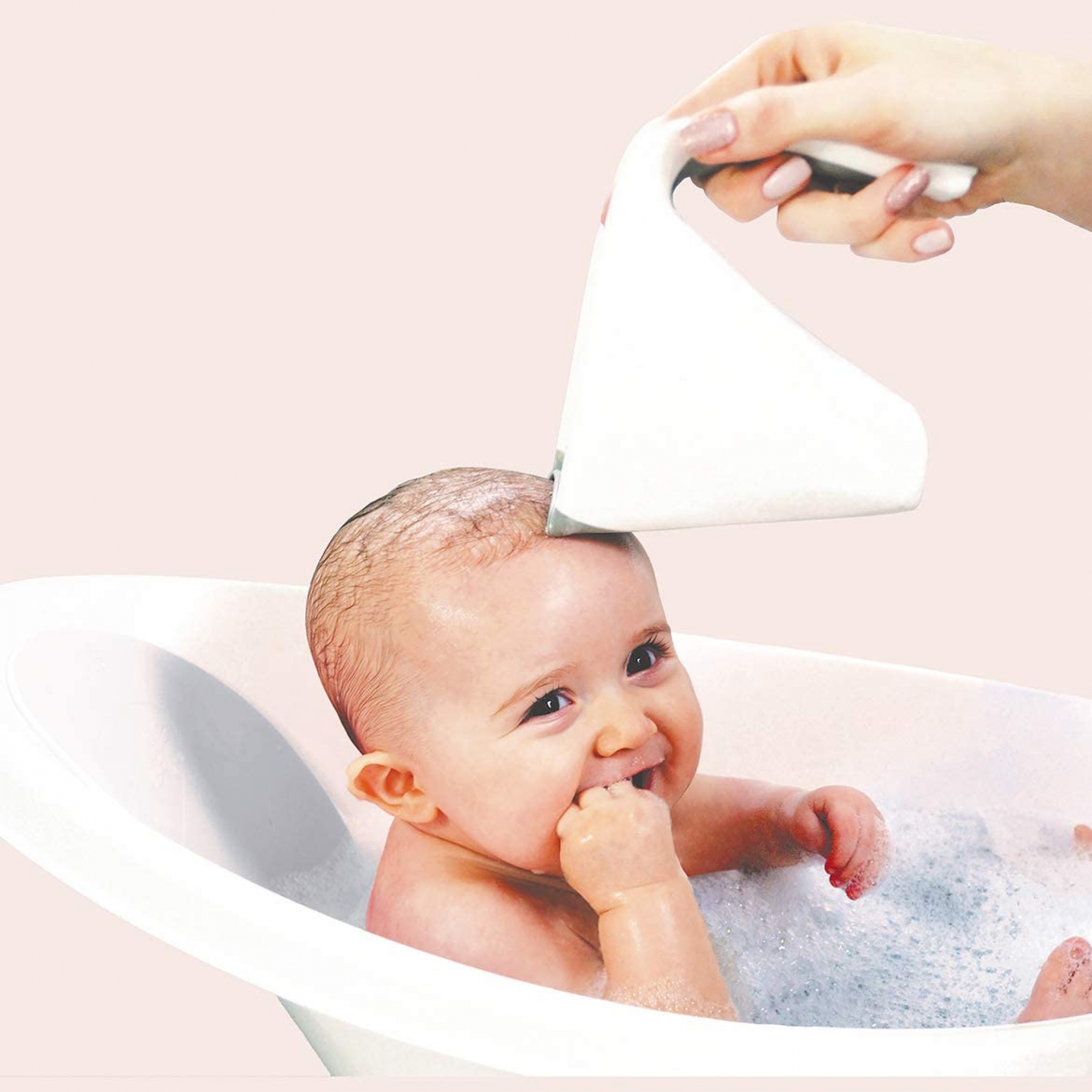 Rince-tête bébé - Arrosoir de bain pour cheveux bébés enfants
