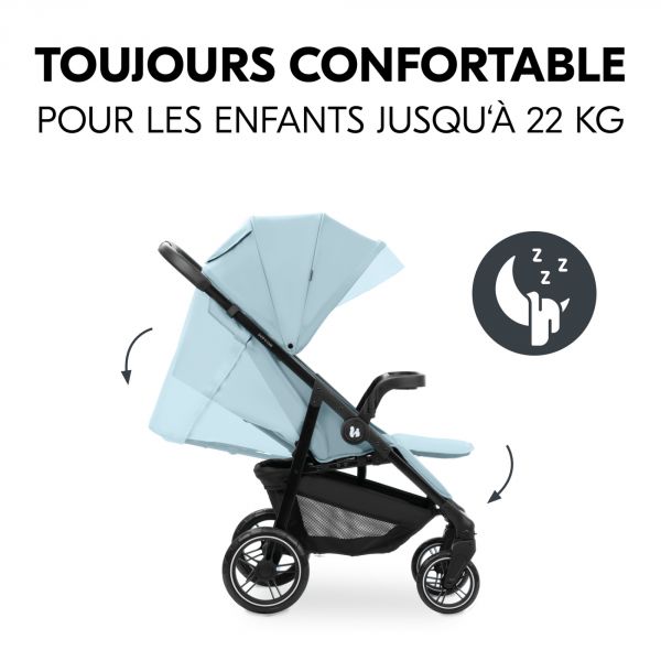 Poussette 4 roues Shop N Care Dusty-Blue