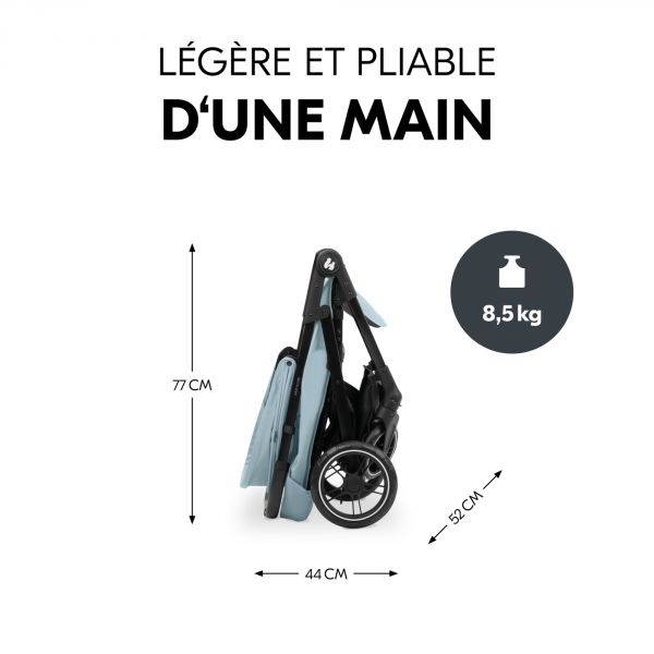 Poussette 4 roues Shop N Care Dusty-Blue