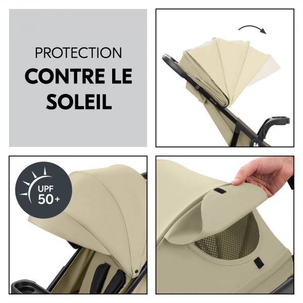 Poussette 4 roues Shop N Care Olive