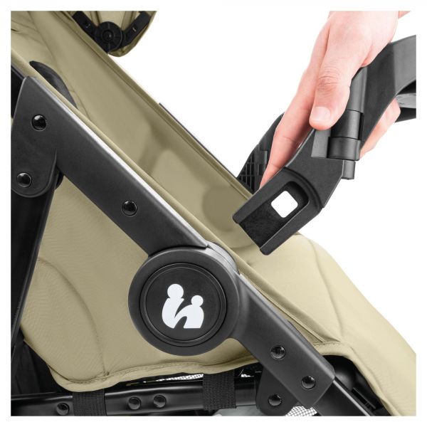 Poussette 4 roues Shop N Care Olive