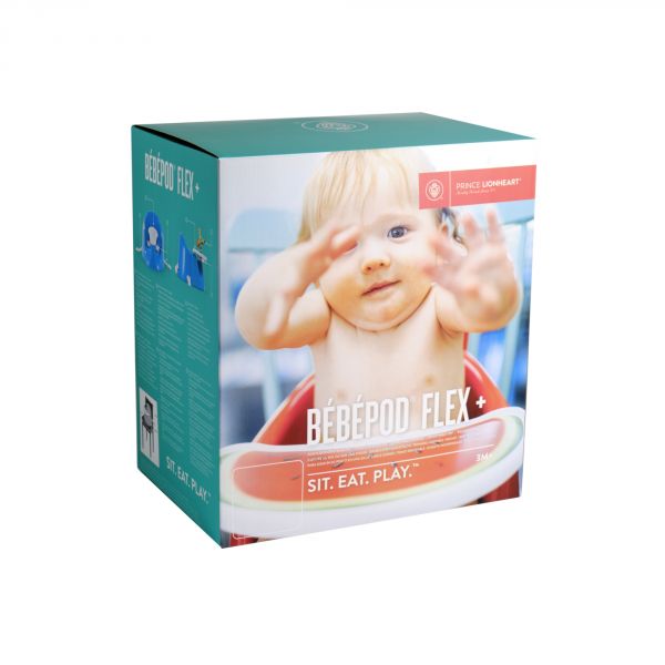 Siège 1er âge + réhausseur bébé POD Flex Plus - Myrtille