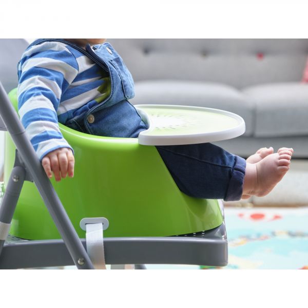 Siège 1er âge + réhausseur bébé POD Flex Plus - Kiwi